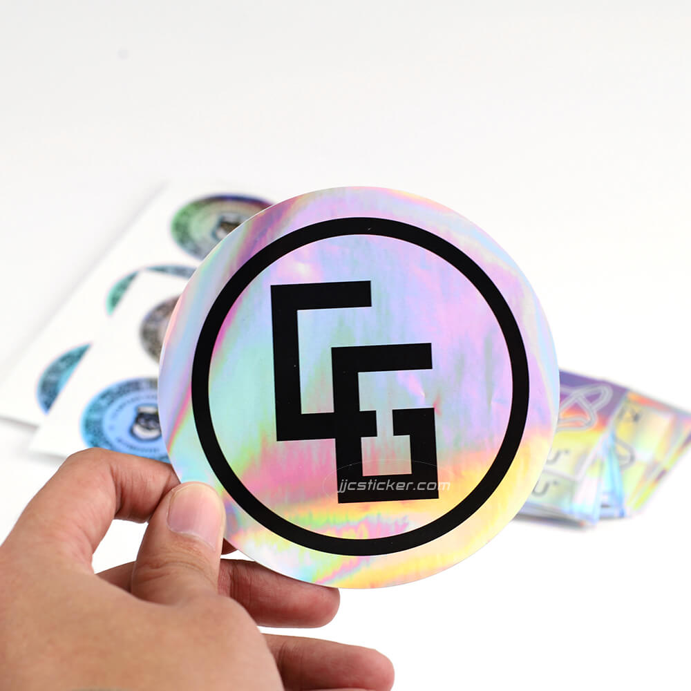 laser holographic stickers